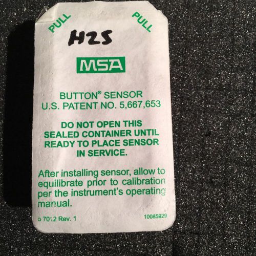 Msa sirius 10051045 h2s sensor sealed for sale