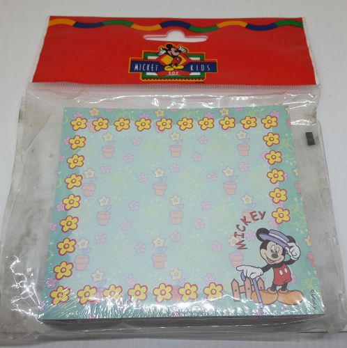 MEMO NOTE PAD MICKEY MOUSE  FOR STUDENT  STATIONERY COLLECTIBLE  ALSO SOUVENIR