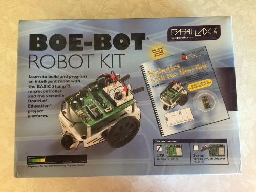 Parallax Boe-Bot Robot Kit - USB Version #28832