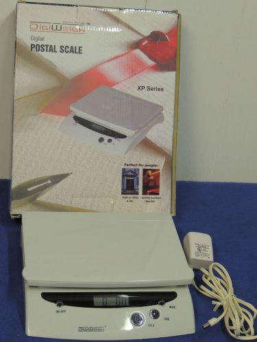 DigiWeigh Digital Postal Shipping Scale XP Series 2 oz. to 36 lb. + AC Adapter
