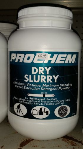 Prochem Dry Slurry Carpet Extraction detergent powder 6.5lb container quantity