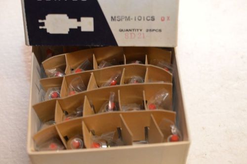 Lot of 25 ALCOSWITCH Microswitch MSPM-101CS Miniature Switch 101C