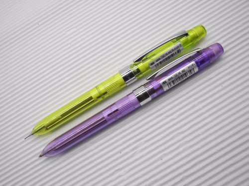 Violet&amp; Green PLATINUM MWB-500RS Multi-Function 2 in 1 0.7mm ball pen&amp;0.5 pencil