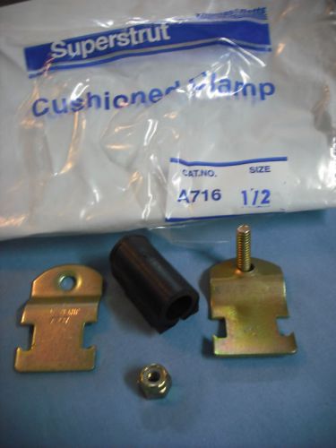 Clamp, superstrut, cushioned, thomas betts for 1/2&#034; o.d for sale