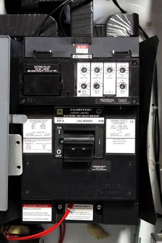 Square d lxil36250g circuit breaker for sale
