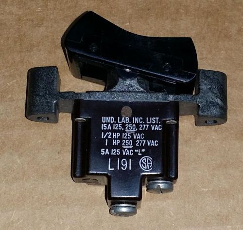 1PST 15A on-off Rocker switch by Micro Switch