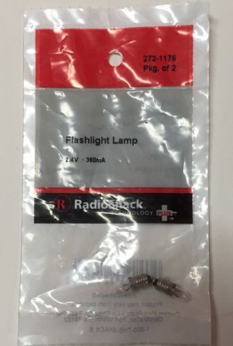 Flashlight Lamp #272-1176 2.4v 360ma By RadioShack