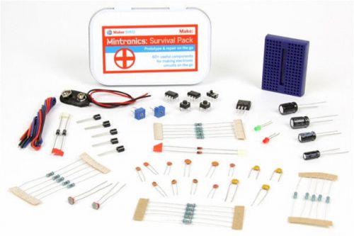 Make Electronics Kit MINTRONICS: Survival Pack