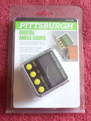 Brand New Pittsburgh Digital Angle Gauge! Item # 95998