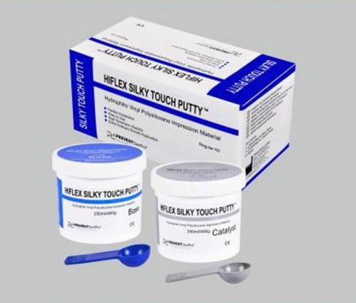 Dental  impression materials hiflex silky touch putty regular pack for sale