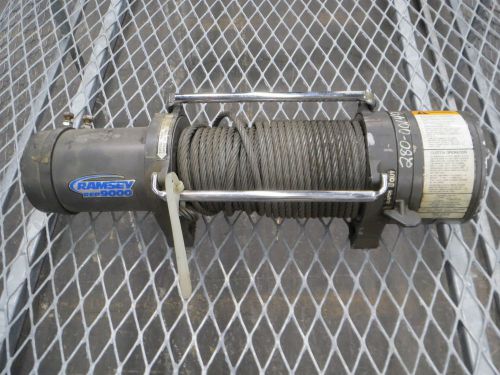 Ramsey REP9000 Winch, 12 VDC, With Wire, 12 Volt Truck