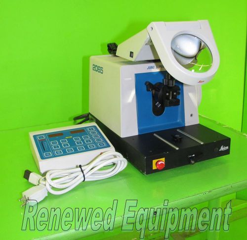 Leica 2065 Jung Supercut Automated Rotary Microtome with Controller