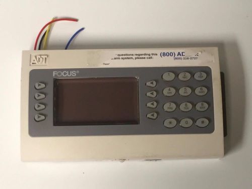 Adt focus alarm signaling device keypad control operating panel 471210 147729-b for sale