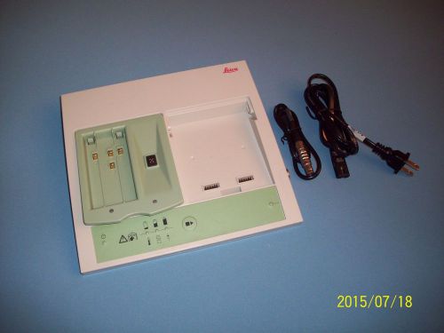 Leica Geosystems GKL221 Advanced Charger with ONLY ONE GDI222 Charging Adapter