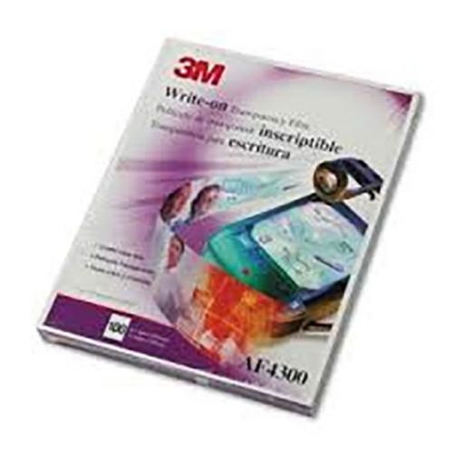 New 3M Write On Transparency Film AF4300  64 Sheets 8.5 in