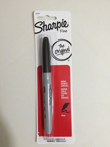 Sharpie Black Fine Point Permanent Marker 1 Pack