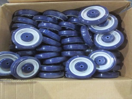 5&#034; x 1-1/4&#034; Shopping Cart Wheels With Axles. Brand New. Over 100 Available