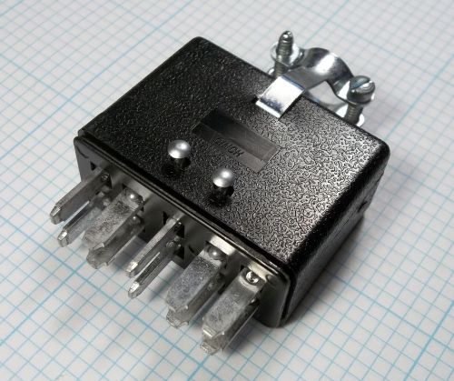 Cinch P310CCT Male 10 Pin Connector. Used with MCH JH-Series Tape Machines.