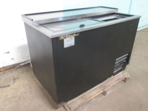 &#034;true td-50-18&#034; h.d. commercial, 2 sliding top doors, 50&#034;w beer bottle cooler for sale