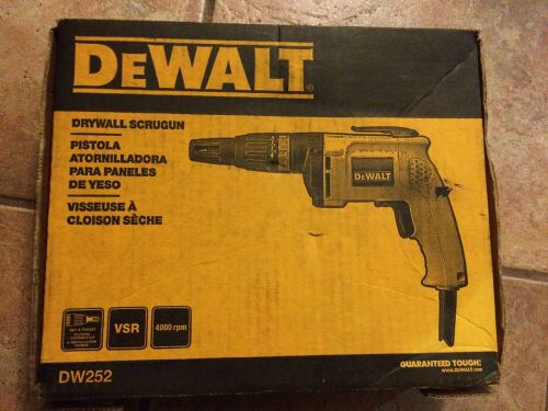 Dewalt DW252 Drywall Scrugun