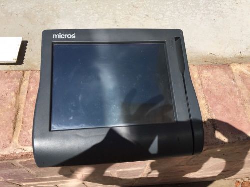 Micros 12.1&#034; Workstation 4 System Touchscreen POS Terminal +Stand 400614-001
