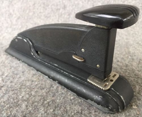 Vintage Industrial Speed Products Co. 4 Black Art Deco Style Swinline Stapler