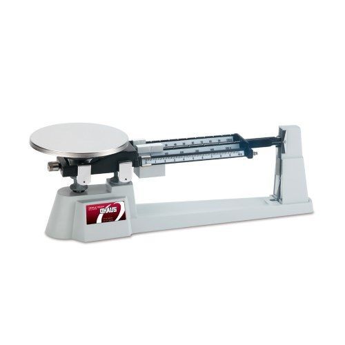 Ohaus specialty mechanical triple beam balance, with stainless steel plate, 610g for sale