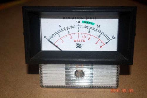 IFR FM/AM-1100 / 1100S Deviation Meter (KHz), Watt Meter and Battery Indicator