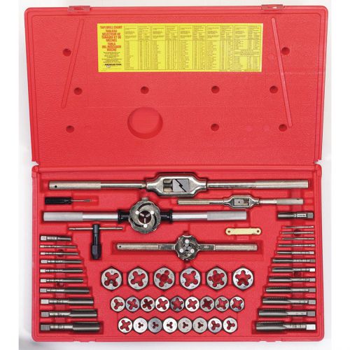 Irwin 54-piece metric tap and die set for sale