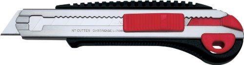 NT Cutter Heavy Duty Chemical Resistant Poly Grip Multi-Blade Cartridge Knife,