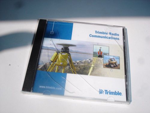 Trimble Radio communications cd p/n 54309-00