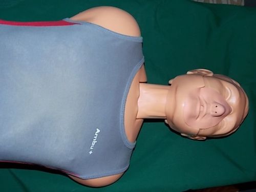 Ambu CPR Training Manikin Dummy w/ Case