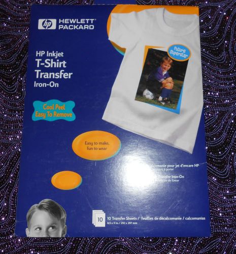 Hewlett Packard HP Inkjet T-Shirt Transfer Iron-On Sheets