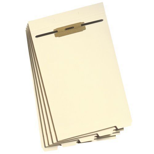 Smead Stackable Folder Dividers with Fastener, Bottom 1/5-Cut Tab, Legal Size,
