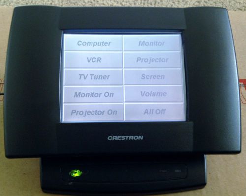 Crestron ST-1550 Remote Control w/ Charger, Power Supply Working