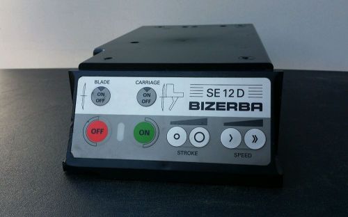 Bizerba se12d control box cpu enclosure button