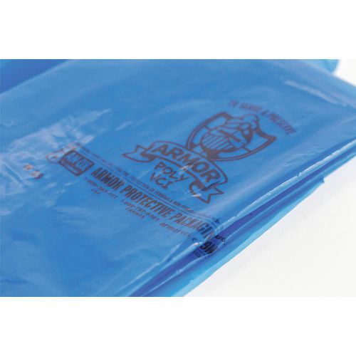 Armor poly pvcibag4mb1824 vci flat bags, 24in.l., 4 mil, pk250 free ship $11e$ for sale