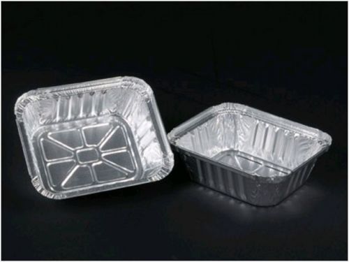 Durable 220-30-1000 aluminum feeding containers 5.75&#034; x 5&#034; x 2&#034; food lot of 1000 for sale