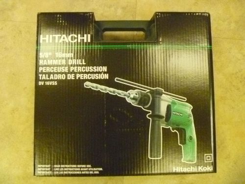 NEW Hitachi hammer drill 5/8in 16mm DV 16VSS
