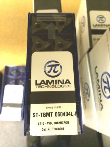 St-tbmt 231l nn lt 10 multi-material pvd coating carbide insert from lamina for sale
