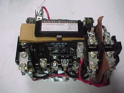 General electric size 0 starter cr306b0 3-relays  f-54 for sale