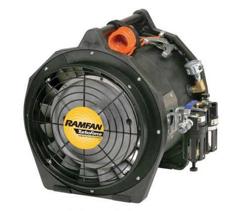 Ramfan afi75xx air-driven blower 16&#034; confined space fan 12&#034; 2042 cfm ab7000 safe for sale