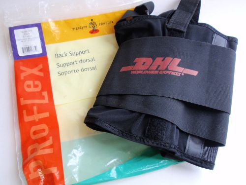 Ergodyne Proflex Black Back Support Belt Detachable Suspenders XL 38&#034;-42&#034; #100