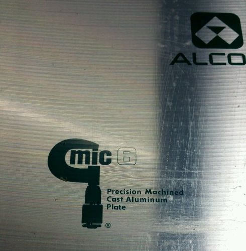 Mic 6 Precision Aluminum Tooling Plate 1.5&#034; x 24&#034; x 24&#034;