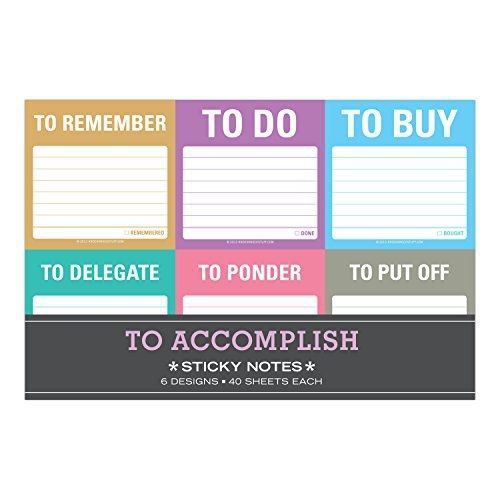 Knock knock to accomplish sticky notes packet for sale