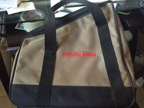 Zippered nail gun bag by porter cable (framing gun not included) for sale