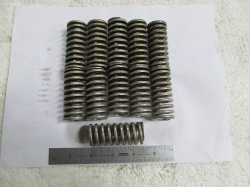 (11) Steel Compression Springs, 2-7/16&#034; long, 1-1/16&#034; Diameter, Made In USA.