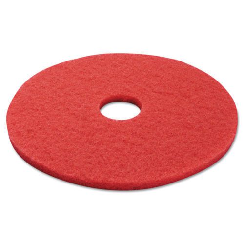 17-Inch RED BUFF Floor Pads (Red)