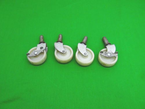 Bassick 2.5&#034; Heavy Duty Casters - set of 4 casters Plastic and metal