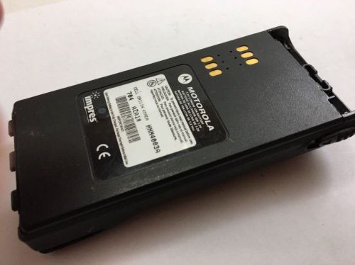 Motorola ht750 ht1250 ht1225 radio battery hnn4003a lithium ion oem impres used for sale